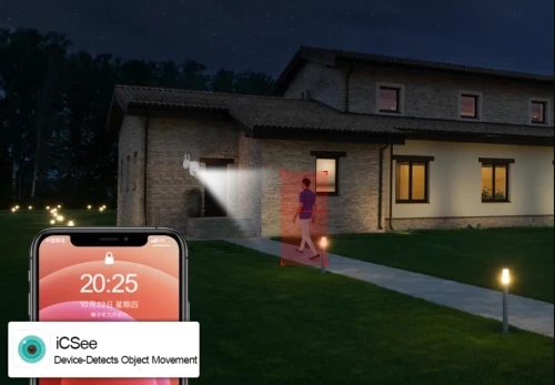 Комплект 4 PTZ камери за видеонаблюдение с NVR