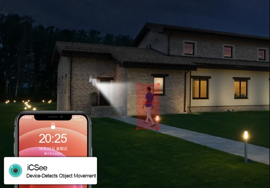 3MP водоустойчива WIFI камера -  iCsee