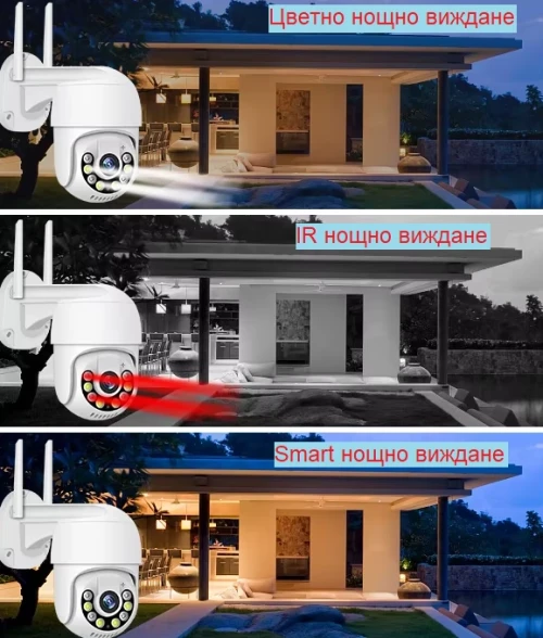 3MP водоустойчива WIFI камера -  iCsee