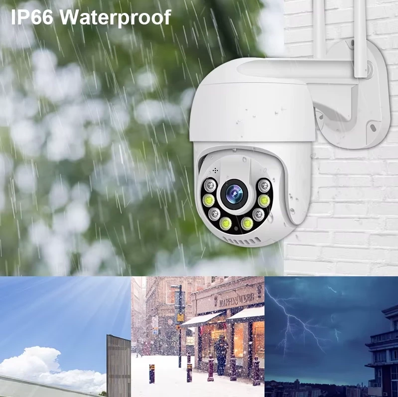 3MP водоустойчива WIFI камера -  iCsee