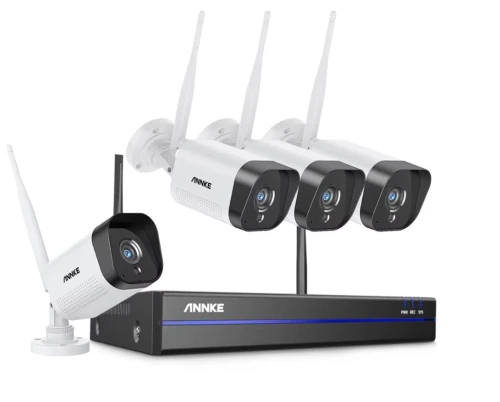 Комплект за видеонаблюдение 16CH NVR + 4 WiFi Smart камери