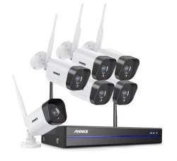 Комплект за видеонаблюдение 16CH NVR + 6 WiFi Smart камери