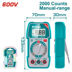 Дигитален мултицет TOTAL TMT5360011