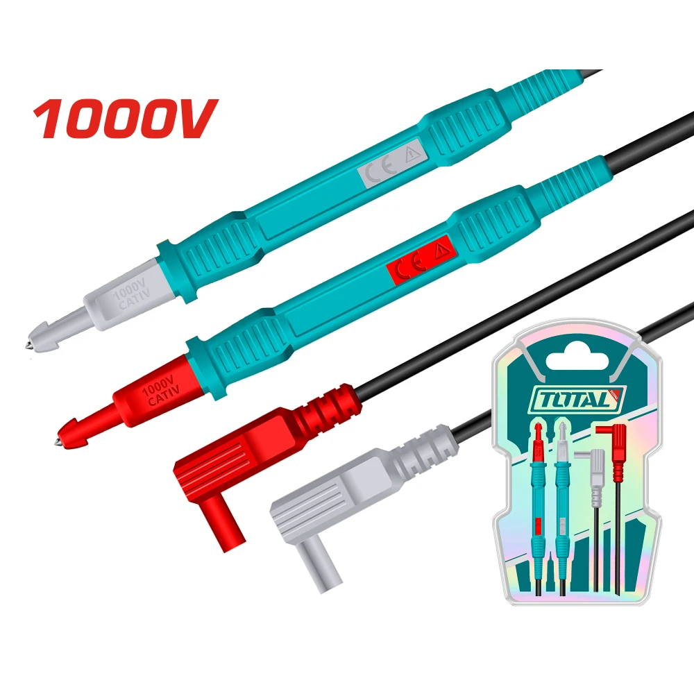 Сонди за мултицет TOTAL INDUSTRIAL - 100см, 1000V - image