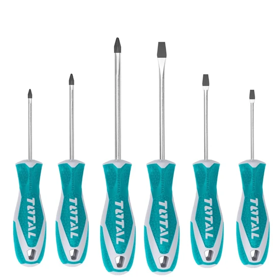 Комплект отвертки TOTAL - 6 части - image