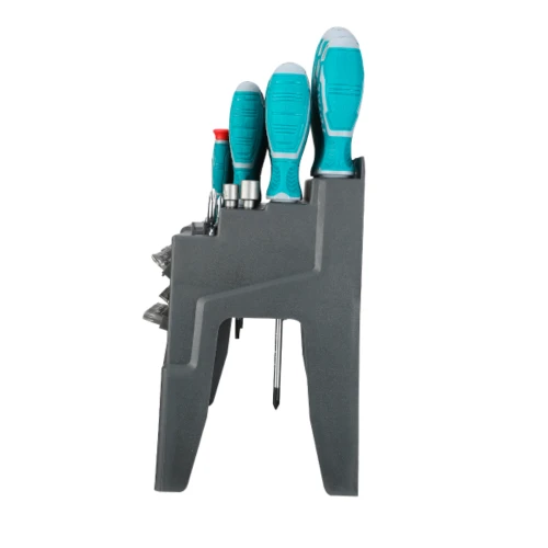 Комплект отвертки и битове TOTAL, 100 части - thumbnail