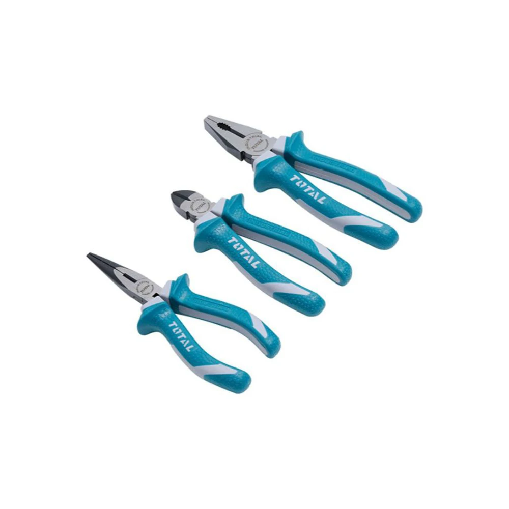 Комплект клещи с двукомпонентна дръжка TOTAL - 3 части - image