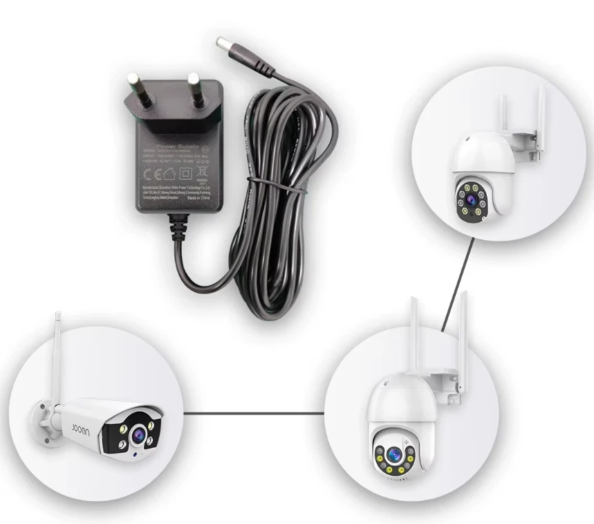 Захранващ адаптер 12VDC/1A