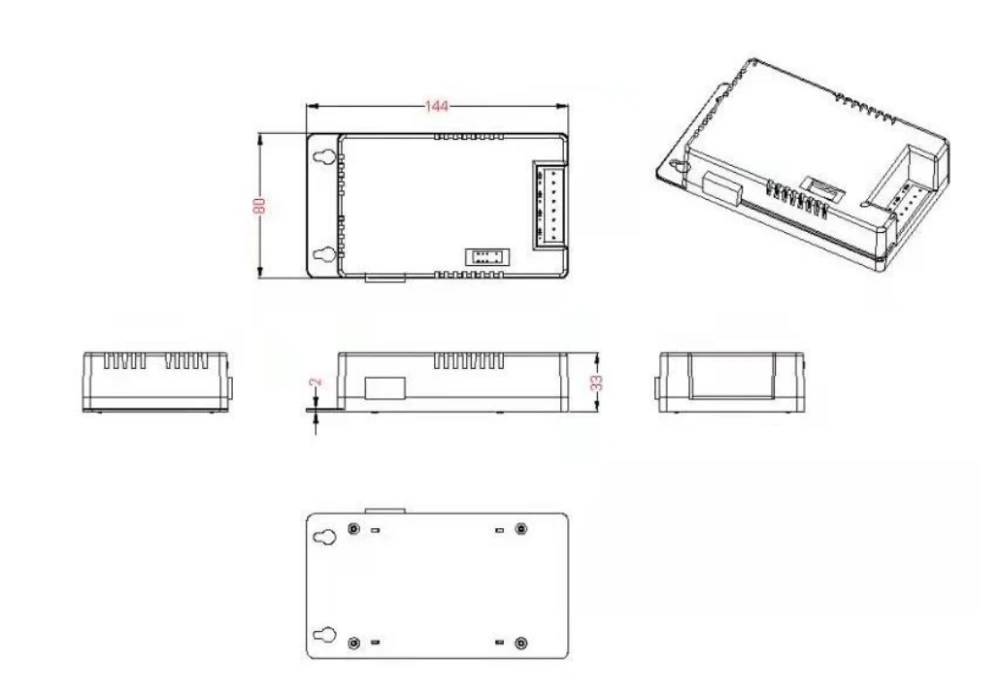 Захранване HikVision - 12/13.5/15V 48W
