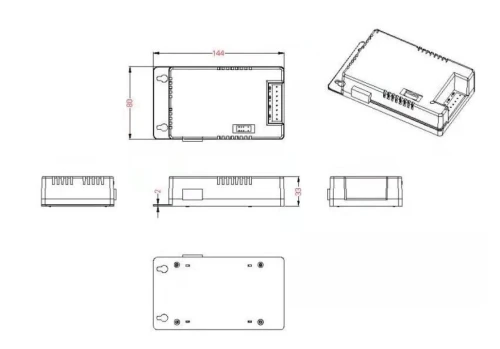 Захранване HikVision - 12/13.5/15V 48W