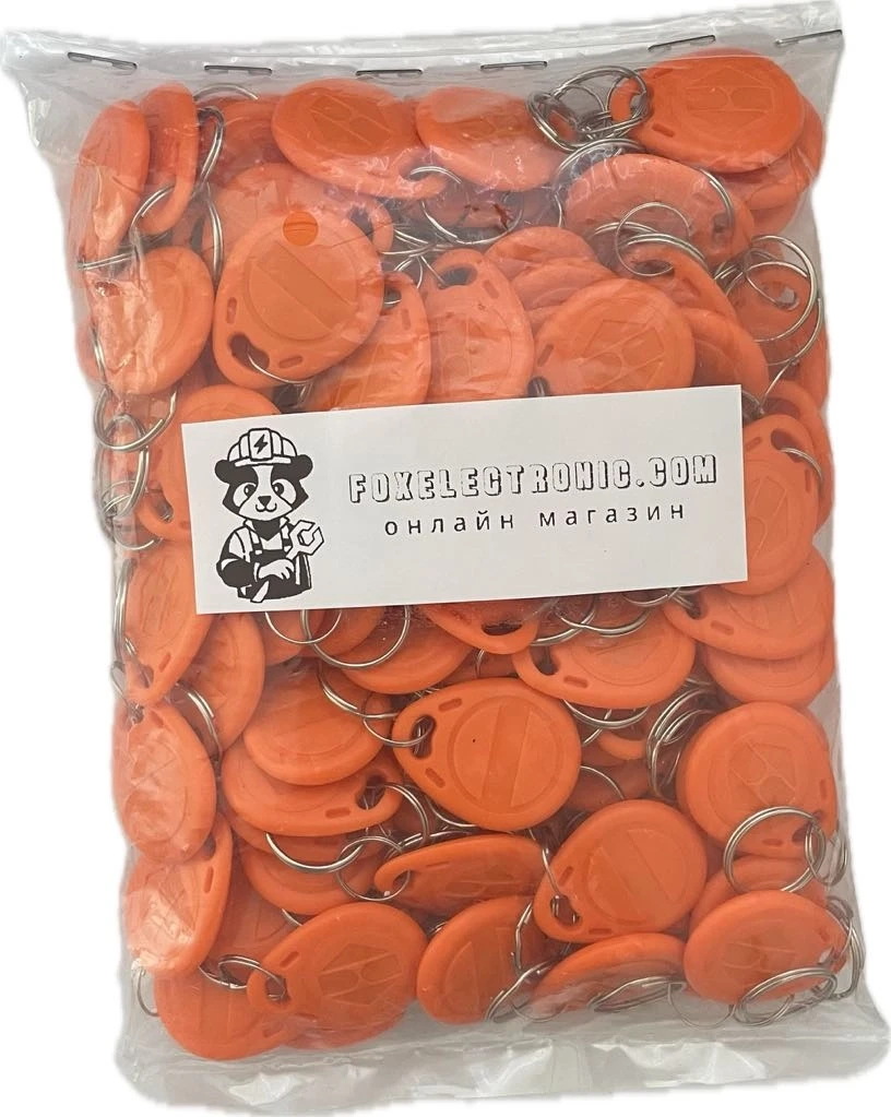 Презаписваеми RFID чипове 125kHz - 100бр.